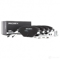 Тормозные колодки, комплект RIDEX OKJ LJ 1437660292 402b0206 - Изображение 2