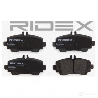 Тормозные колодки, комплект RIDEX Z UXVK 402b0090 1437657904 - Изображение 2