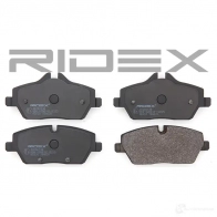 Тормозные колодки, комплект RIDEX 1437658138 P IUXS8 402b0138 - Изображение 3
