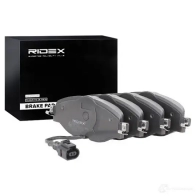 Тормозные колодки, комплект RIDEX 402b0587 ZKBBR UW 1437659852 - Изображение 2