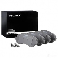 Тормозные колодки, комплект RIDEX 402b0217 W UEUJ 1437659543 - Изображение 2