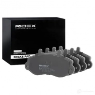 Тормозные колодки, комплект RIDEX 1437659378 402b0673 MP2 Z1MP - Изображение 2