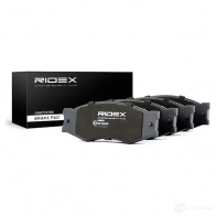 Тормозные колодки, комплект RIDEX 402b0721 1437658654 9DF P465 - Изображение 2