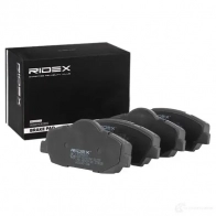 Тормозные колодки, комплект RIDEX 1437658733 402b0810 6 M7QN1 - Изображение 2