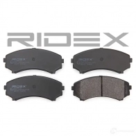 Тормозные колодки, комплект RIDEX 1437972346 MHE DF 402b0186 - Изображение 3
