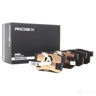 Тормозные колодки, комплект RIDEX 1437651352 402b0337 6H R62MH - Изображение 2