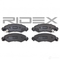 Тормозные колодки, комплект RIDEX 1437657632 402b0212 MBO3 5D - Изображение 3