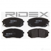 Тормозные колодки, комплект RIDEX 402b0039 1437660241 Q1DE VUV - Изображение 3