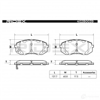 Тормозные колодки, комплект RIDEX 402b0039 1437660241 Q1DE VUV - Изображение 5
