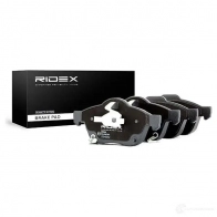 Тормозные колодки, комплект RIDEX 1437660614 402b0686 B6B X7N - Изображение 2