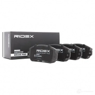 Тормозные колодки, комплект RIDEX UHS0P BU 402b0697 1437659158 - Изображение 2