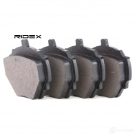 Тормозные колодки, комплект RIDEX 402b0580 1437651359 SM JQF