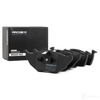 Тормозные колодки, комплект RIDEX 1437657575 402b0197 A3P3S RB - Изображение 2