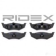 Тормозные колодки, комплект RIDEX 402b0261 1437658061 H5 7DY - Изображение 3
