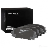 Тормозные колодки, комплект RIDEX JK 120 402b0465 1437658517 - Изображение 2