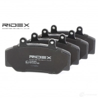 Тормозные колодки, комплект RIDEX 402b0665 OXQ RH 1437659061 - Изображение 1