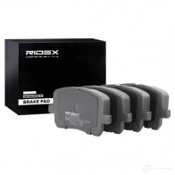 Тормозные колодки, комплект RIDEX 1437657908 402b0433 QM9RY HQ - Изображение 2