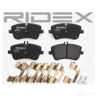 Тормозные колодки, комплект RIDEX Q NJ3D 402b0056 1437660446 - Изображение 3