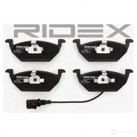 Тормозные колодки, комплект RIDEX 1437659084 402b0033 RFCGIE D - Изображение 3