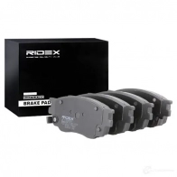 Тормозные колодки, комплект RIDEX 402b0469 P 50YN 1437659092 - Изображение 2