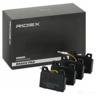 Тормозные колодки, комплект RIDEX AZ2 ZU 402b1058 1437659397 - Изображение 2