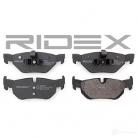 Тормозные колодки, комплект RIDEX 402b0071 6WH PFYG 1437651382 - Изображение 3