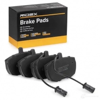 Тормозные колодки, комплект RIDEX 1438485257 2TD1TQ U 402b1352 - Изображение 2