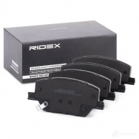 Тормозные колодки, комплект RIDEX 1437660203 VK4 VJ8 402b1229 - Изображение 2