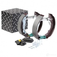 Барабанные тормозные колодки, комплект RIDEX 3859b0027 1437673494 D 4M04 - Изображение 2