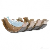Барабанные тормозные колодки, комплект RIDEX 4FPD B 1437708849 70b0003 - Изображение 2