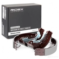 Барабанные тормозные колодки, комплект RIDEX 85 T11G3 70b0164 1437708886 - Изображение 2