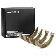 Барабанные тормозные колодки, комплект RIDEX 70b0357 9B5XU ON 1437708558 - Изображение 2