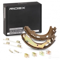 Барабанные тормозные колодки, комплект RIDEX 1437709481 HP8Q 1P4 70b0286 - Изображение 2