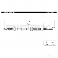 Трос ручника, стояночного тормоза RIDEX 124c0170 1437707667 EU IBEJ - Изображение 6
