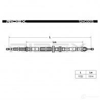 Трос ручника, стояночного тормоза RIDEX 124c0015 E DJU2 1437706700 - Изображение 6
