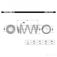 Пружина RIDEX VW9C9 V9 188c0500 1437702880 - Изображение 4