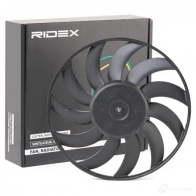 Вентилятор радиатора RIDEX 67N Z6YP 1437970085 508r0078 - Изображение 1