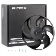 Вентилятор радиатора RIDEX 508r0090 1437970007 NPUS V - Изображение 2