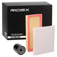 Комплект фильтров RIDEX 4055f0169 1437679854 6R 6I4 - Изображение 3