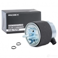 Топливный фильтр RIDEX 9f0062 1437722436 9W CU2 - Изображение 2