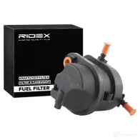 Топливный фильтр RIDEX 9f0042 1437722410 1T7M B17 - Изображение 2