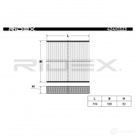 Салонный фильтр RIDEX 424i0323 1437657489 SAJ2 Z - Изображение 4