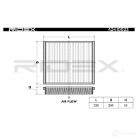 Салонный фильтр RIDEX IBAH 4L 424i0023 1437648707 - Изображение 3