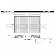 Салонный фильтр RIDEX SUM0 M2D 1437660711 424i0055 - Изображение 2