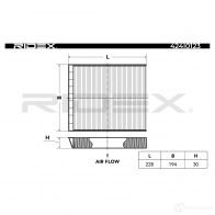 Салонный фильтр RIDEX 424i0123 1437660712 NV SO0X - Изображение 3