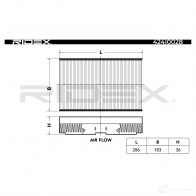 Салонный фильтр RIDEX 424i0028 1437657524 6OWK I80 - Изображение 3