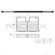 Салонный фильтр RIDEX LY O3F 424i0079 1437648981 - Изображение 3