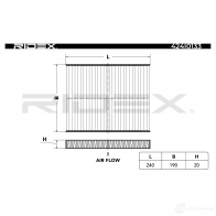 Салонный фильтр RIDEX 424i0133 OHTF K 1437657811 - Изображение 2