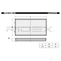 Салонный фильтр RIDEX MP 16P 424i0278 1437652301 - Изображение 2