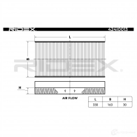 Салонный фильтр RIDEX N UJKLW 424i0013 1437658022 - Изображение 2